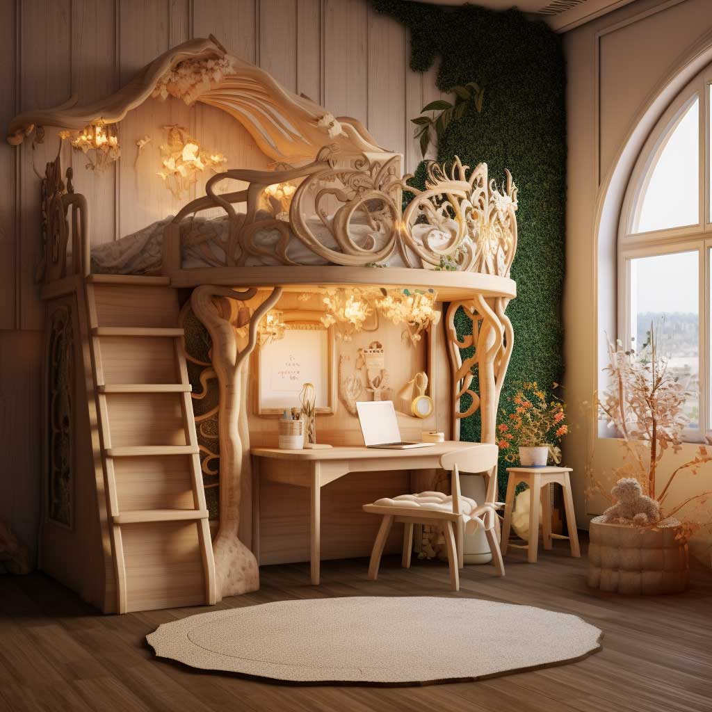 Space-Saving Bunk Bed Ideas for Cute Loft Bed