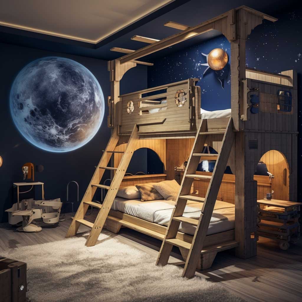 Space-Saving Bunk Bed Ideas for Cute Loft Bed