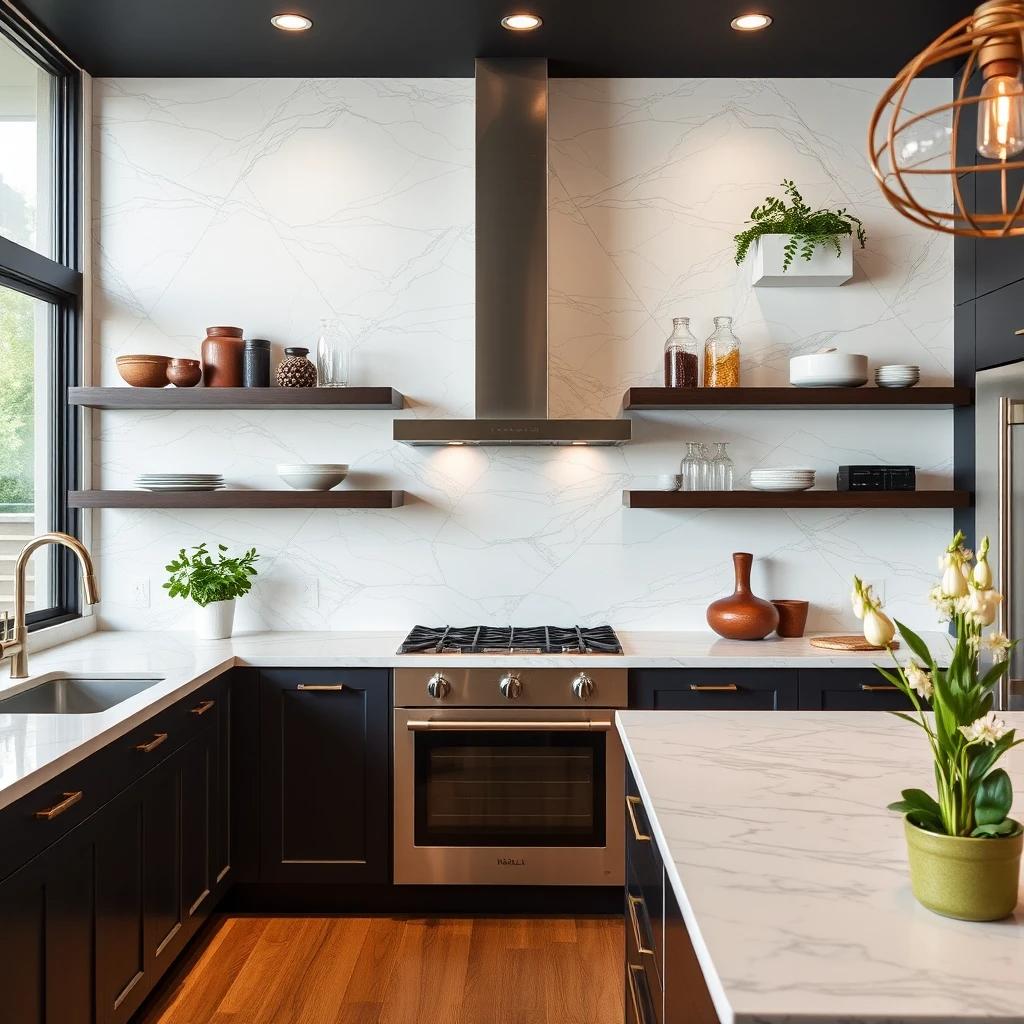 kitchen Floating Shelves Ideas