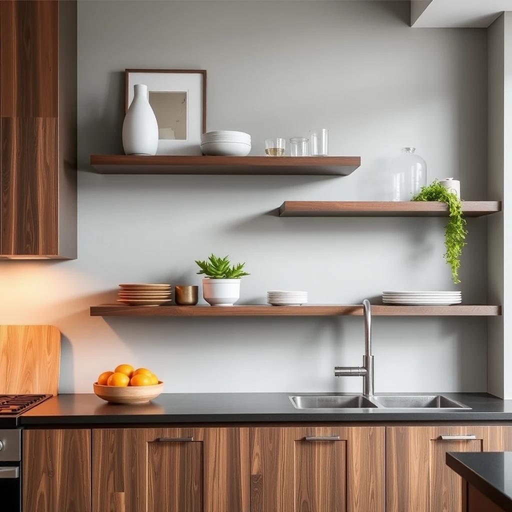 kitchen Floating Shelves Ideas