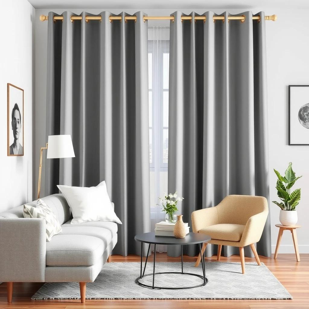 Modern Living Room Curtains Ideas And Decoration