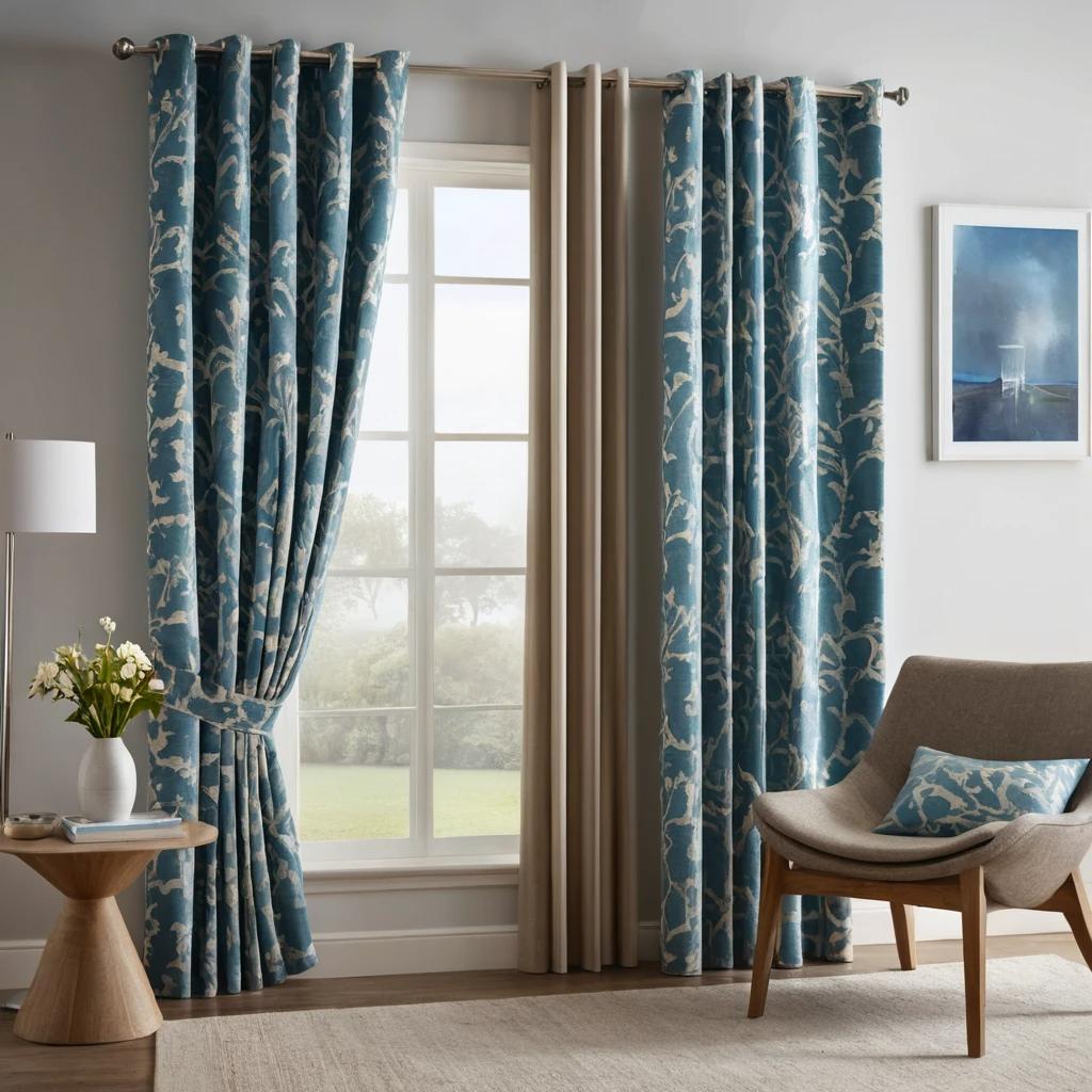 Modern Living Room Curtains