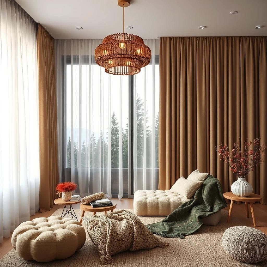 Modern Living Room Curtains Ideas And Decoration